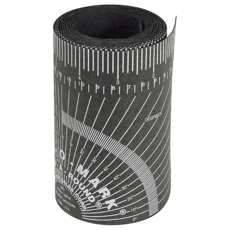 Jackson Safety Pipe Measuring Tool - Wrap-A-Round Tape Pipe Fitting Tool (Multiple Sizes and Heat Ratings) - Image 1
